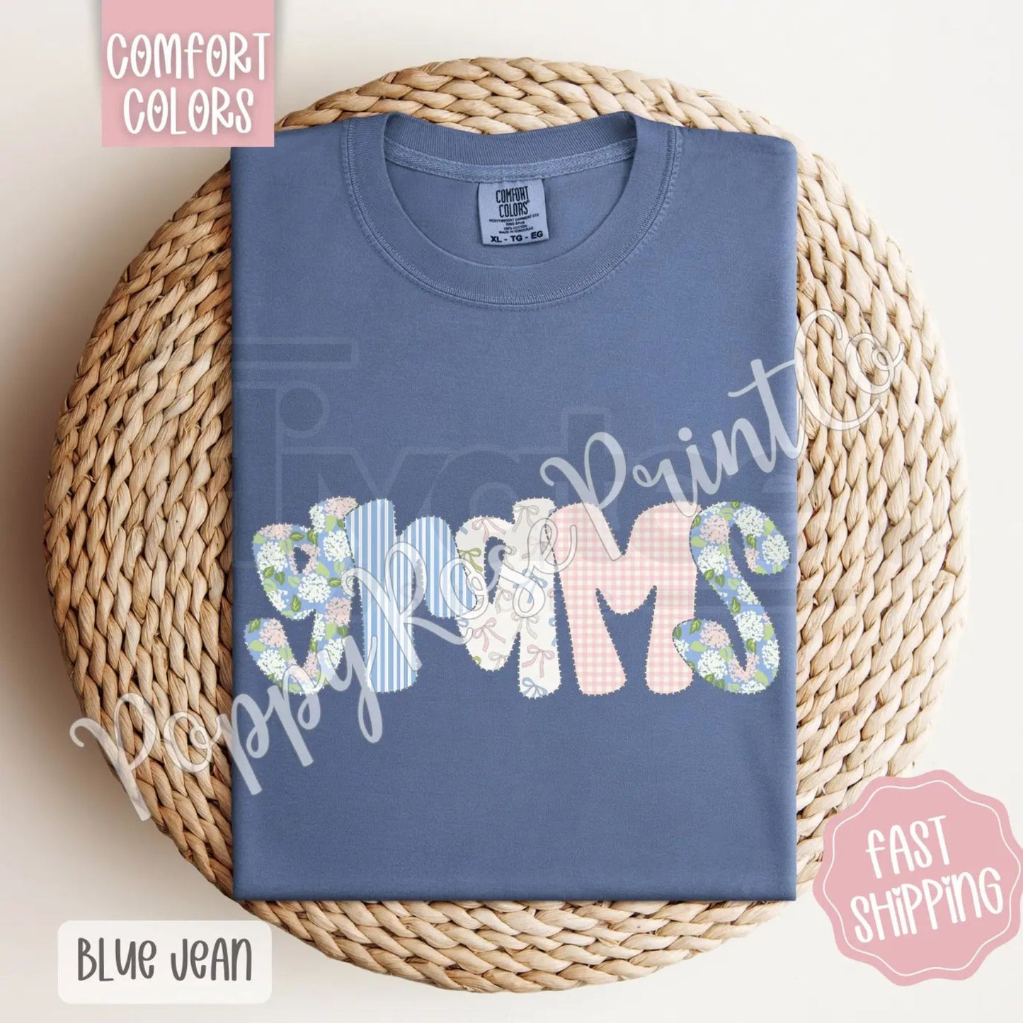 Comfort Colors® Custom Mom & Grandma T-Shirt – Personalized Mother’s Day Gift