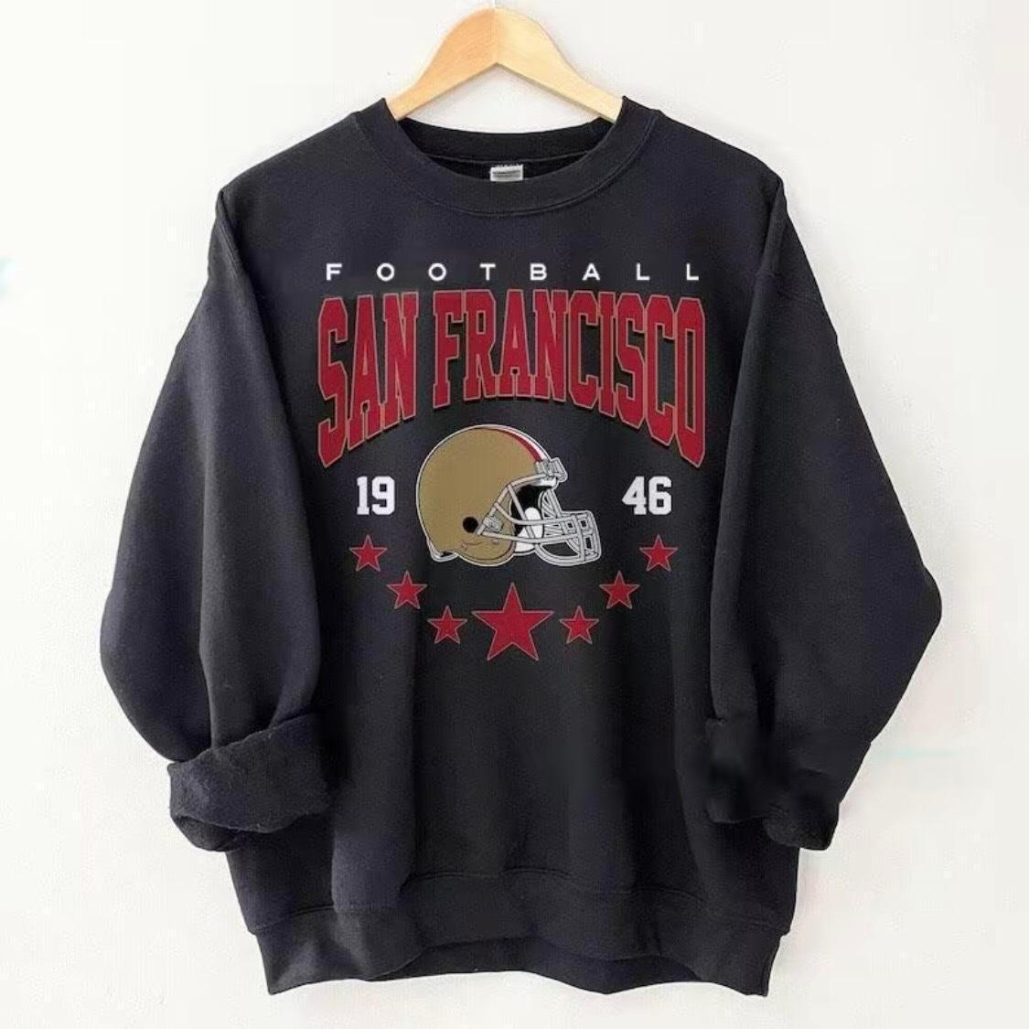 Vintage 90s All Team Football Sweatshirt, 1960s Cowboy Game Day Shirt, Unisex Football Fan Gift Sweater, Team Unisex Shirt Gift Football Fan - Hiyatee