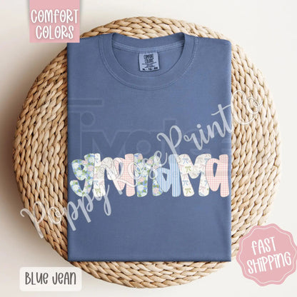Comfort Colors® Custom Mom & Grandma T-Shirt – Personalized Mother’s Day Gift