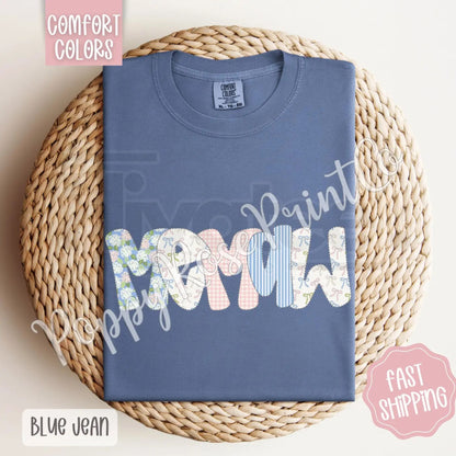 Comfort Colors® Custom Mom & Grandma T-Shirt – Personalized Mother’s Day Gift
