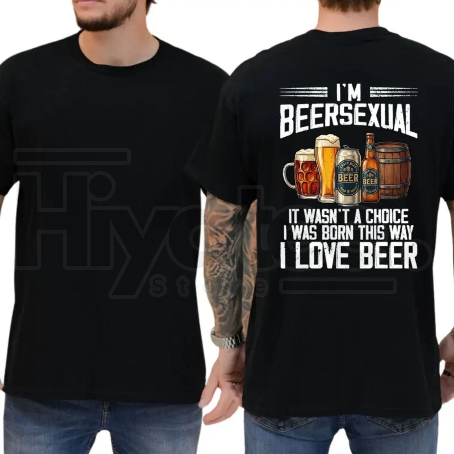 I'm Beersexual T-Shirt – Funny Beer Lover Humor Graphic Tee