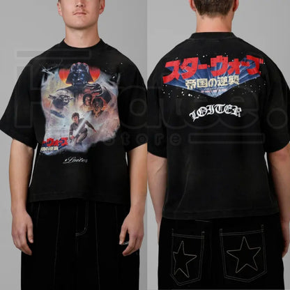 Loiter Star Wars Vintage T-Shirt – Retro Sci-Fi Graphic Tee