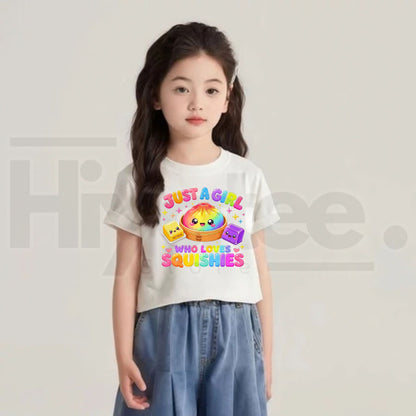 Kids Graphic Striped Cotton T-Shirt – All-Seasons Medium Stretch Casual Top for Boys & Girls