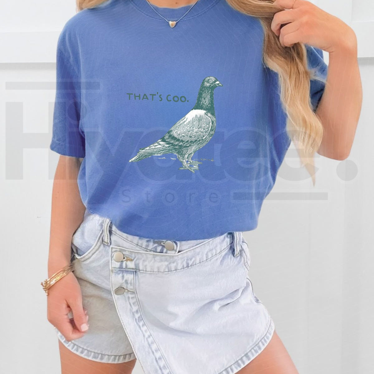 Comfort Colors That's Coo Pigeon T-Shirt – Funny Bird Lover Graphic Tee