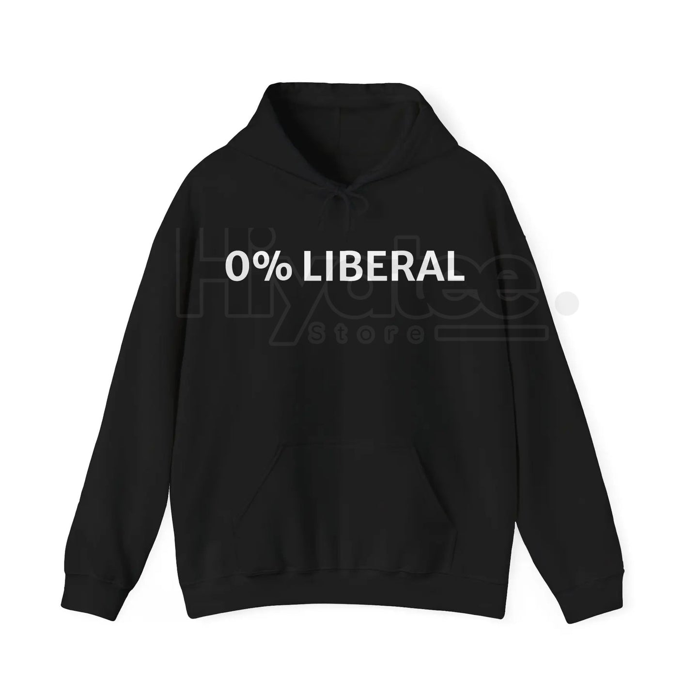 "0 Lib" Funny Christmas Hoodie – Conservative Dad Gift