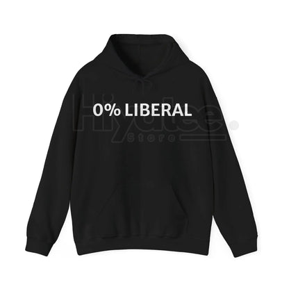 "0 Lib" Funny Christmas Hoodie – Conservative Dad Gift