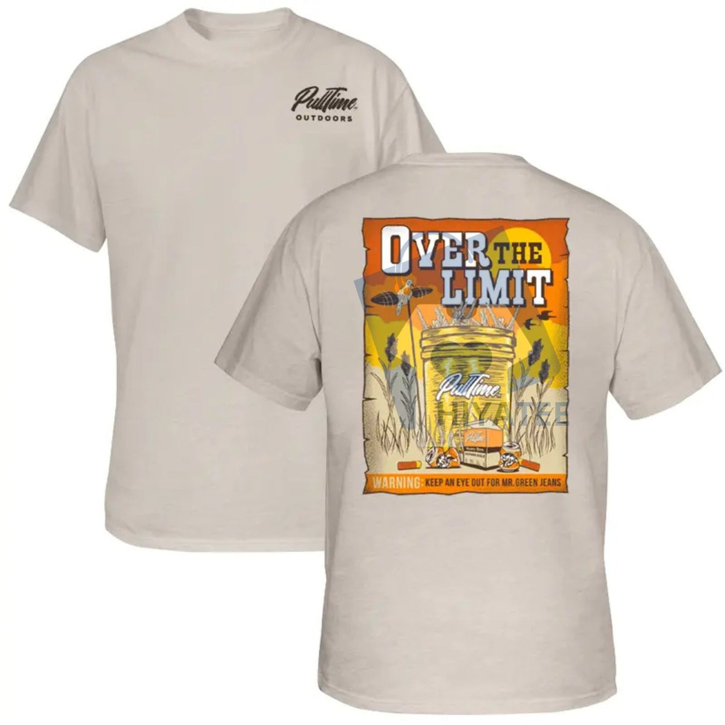 "Pull Time Over The Limit" Dove Hunting T-Shirt – Full-Color Graphic Tee for Outdoor Enthusiasts