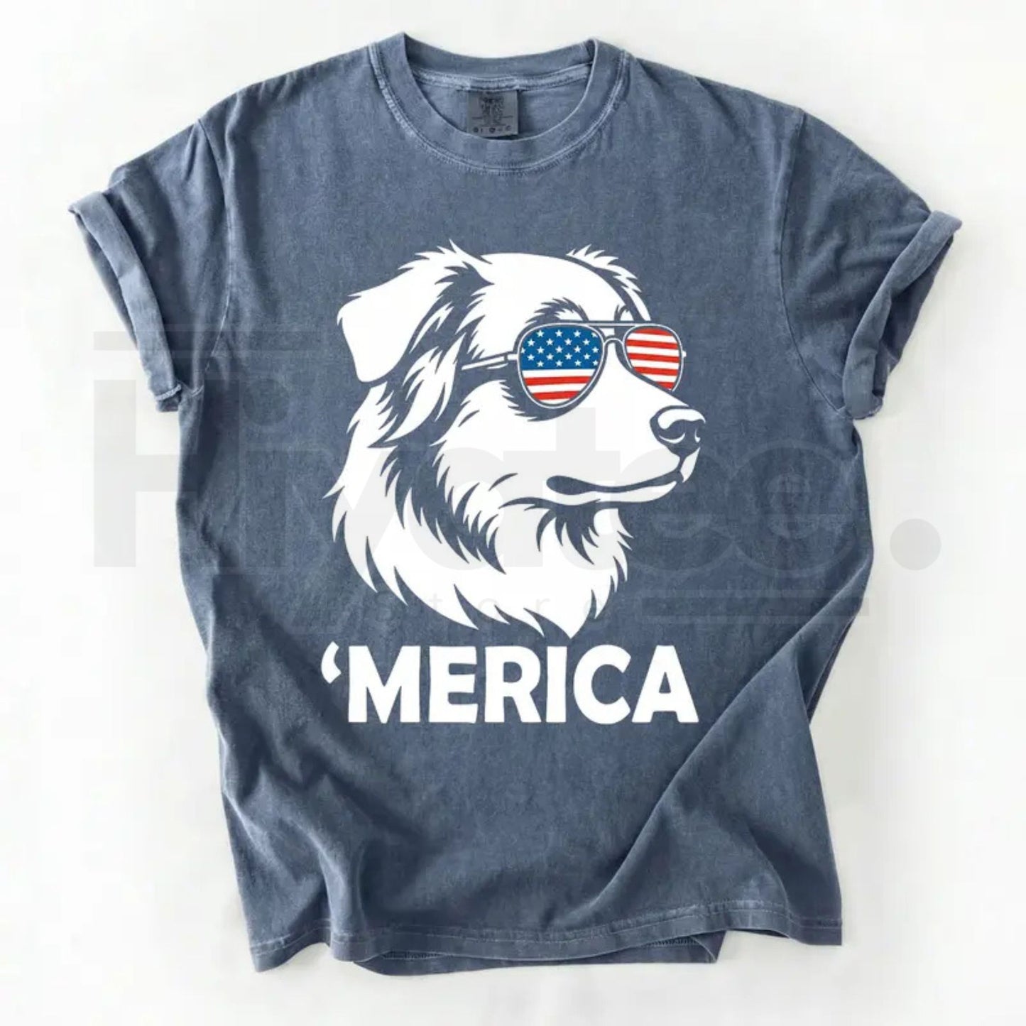 Comfort Colors® Patriotic 50+ Dog Breed Shirt – Funny 4th of July Merica Dog Tee