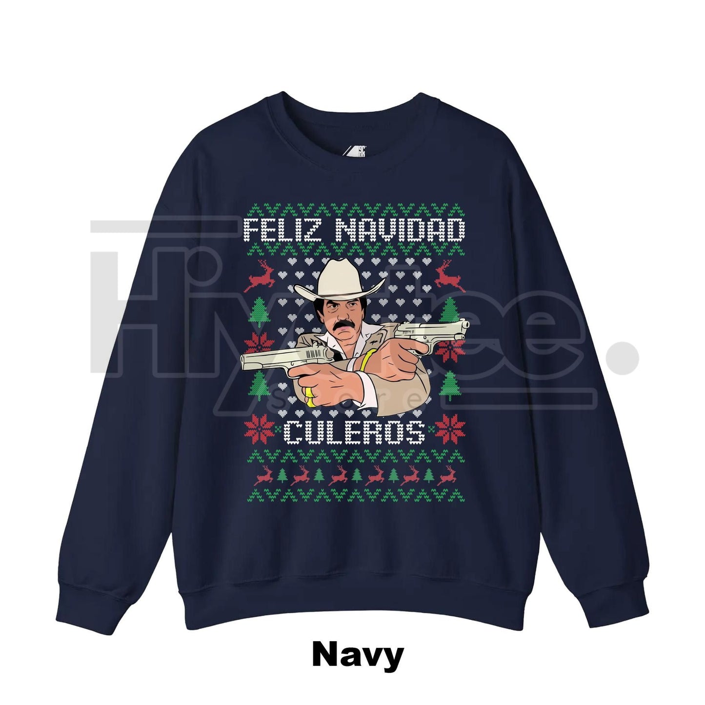 Beto El Mero León del Corrido Quintanilla Ugly Christmas Sweater: Funny Navidad Ugly Christmas Jumper, Mexican Music Fan Gift