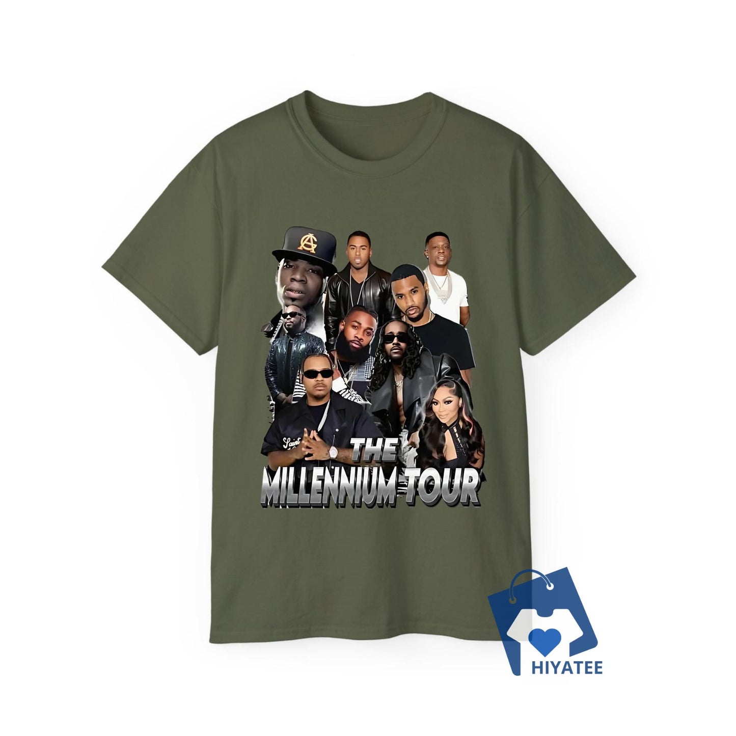 Millennium Tour 2025 T-Shirt – Hip-Hop & R&B Legends Concert Merch