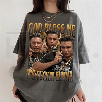 Comfort Colors® God Bless Me Its F_ckin Summah Shirt – Vintage Bootleg Summer Tee