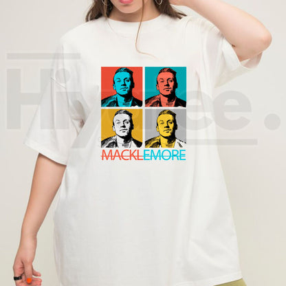 Retro Pop Art Macklemore Bold Moves T-Shirt – Graphic Tee