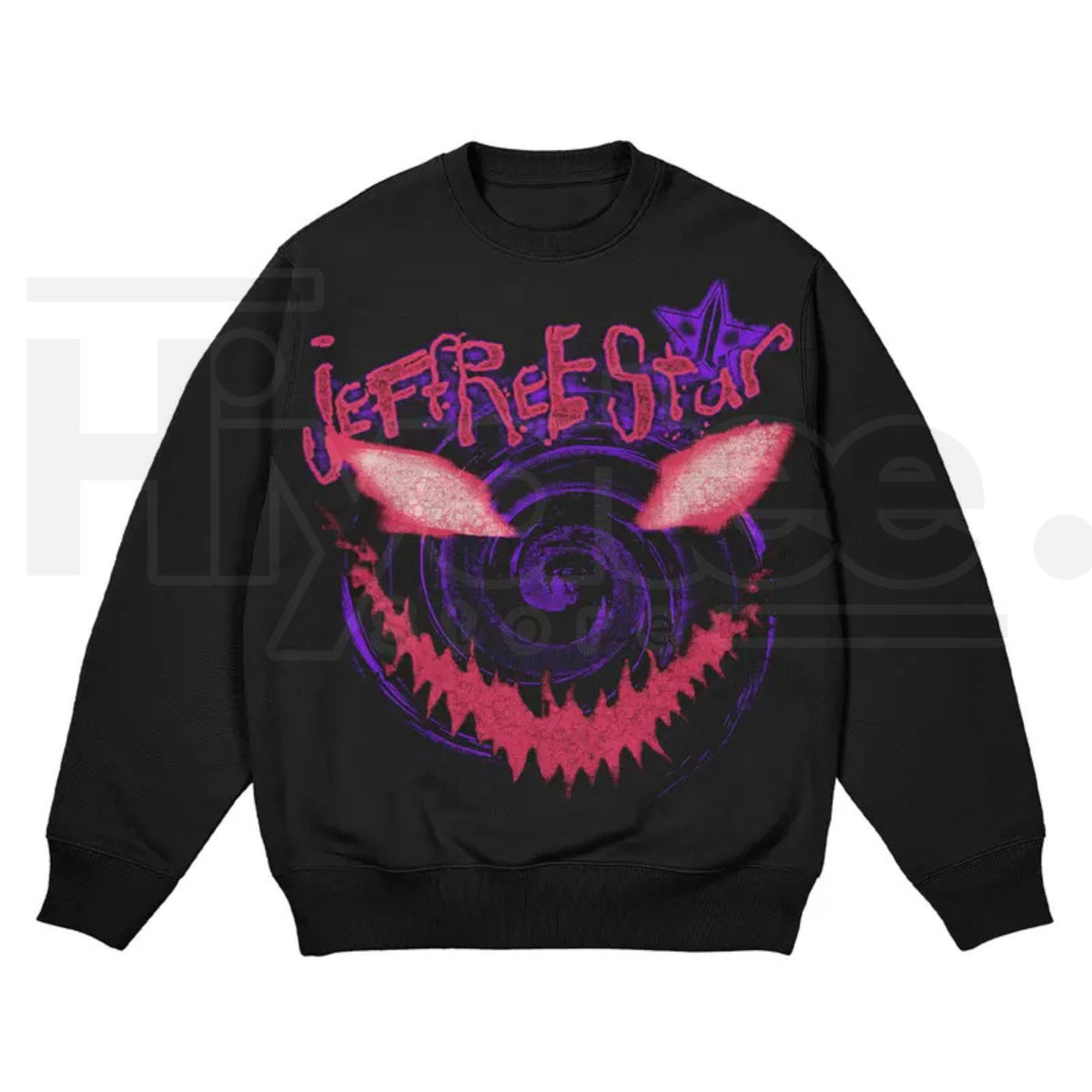 Jeffree Star Sinister Smile Crewneck | Bold Graphic Streetwear Sweatshirt