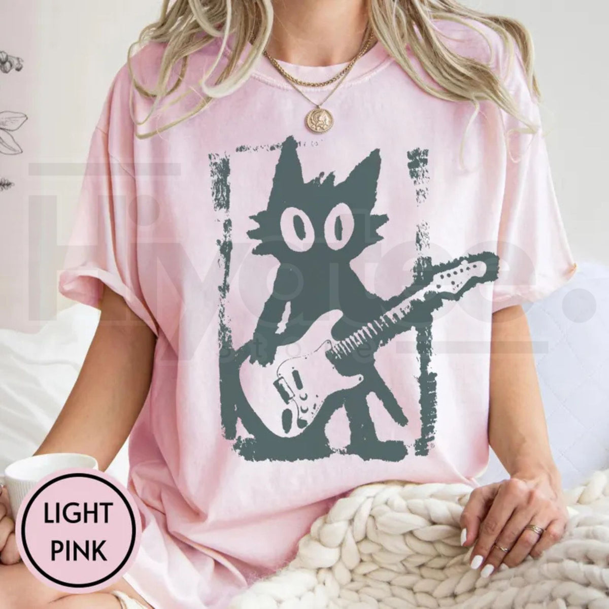 Rock Star Cat T-Shirt