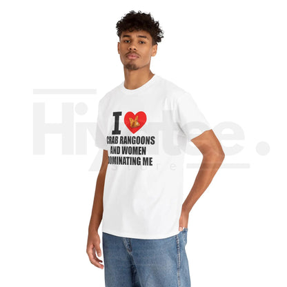 "I Heart Crab Rangoons" – Funny Ironic Meme Streetwear Graphic Top
