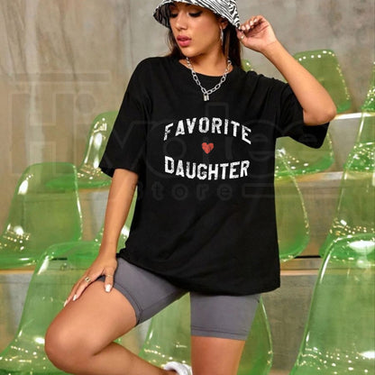 Favorite Daughter T-Shirt – Funny Family Gift Tee