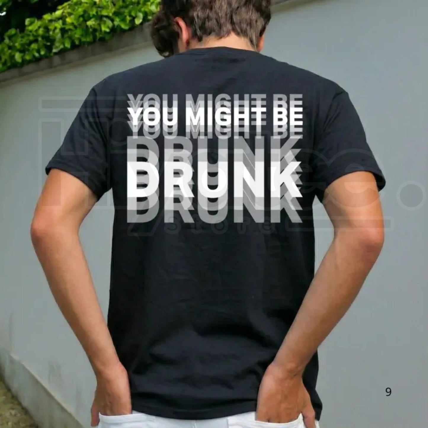 "You Might Be Drunk" – Funny Ironic Streetwear Graphic Top