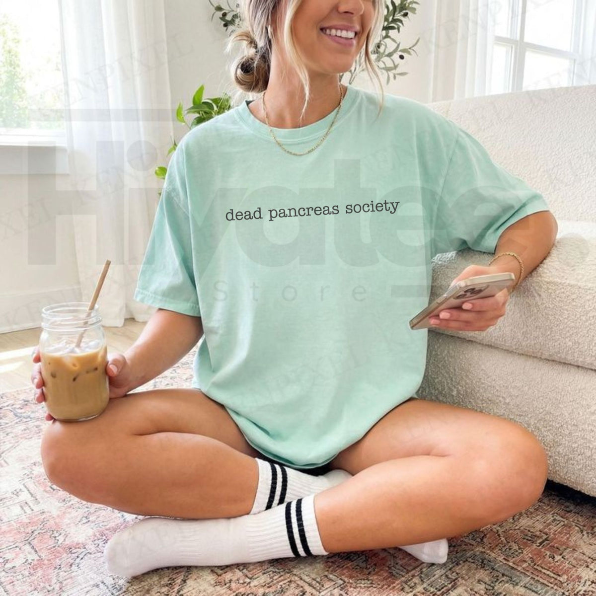 Dead Pancreas Society Graphic T-Shirt – Funny Type 1 Diabetes Awareness Tee