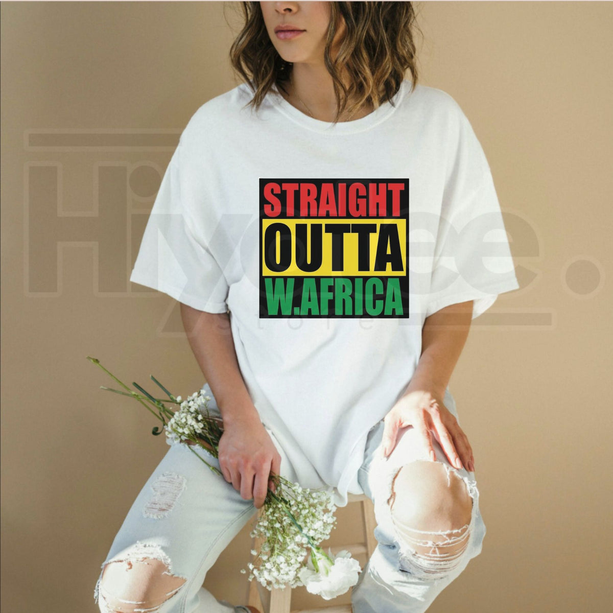 Straight Outta West Africa T-Shirt – Cultural Pride Graphic Tee