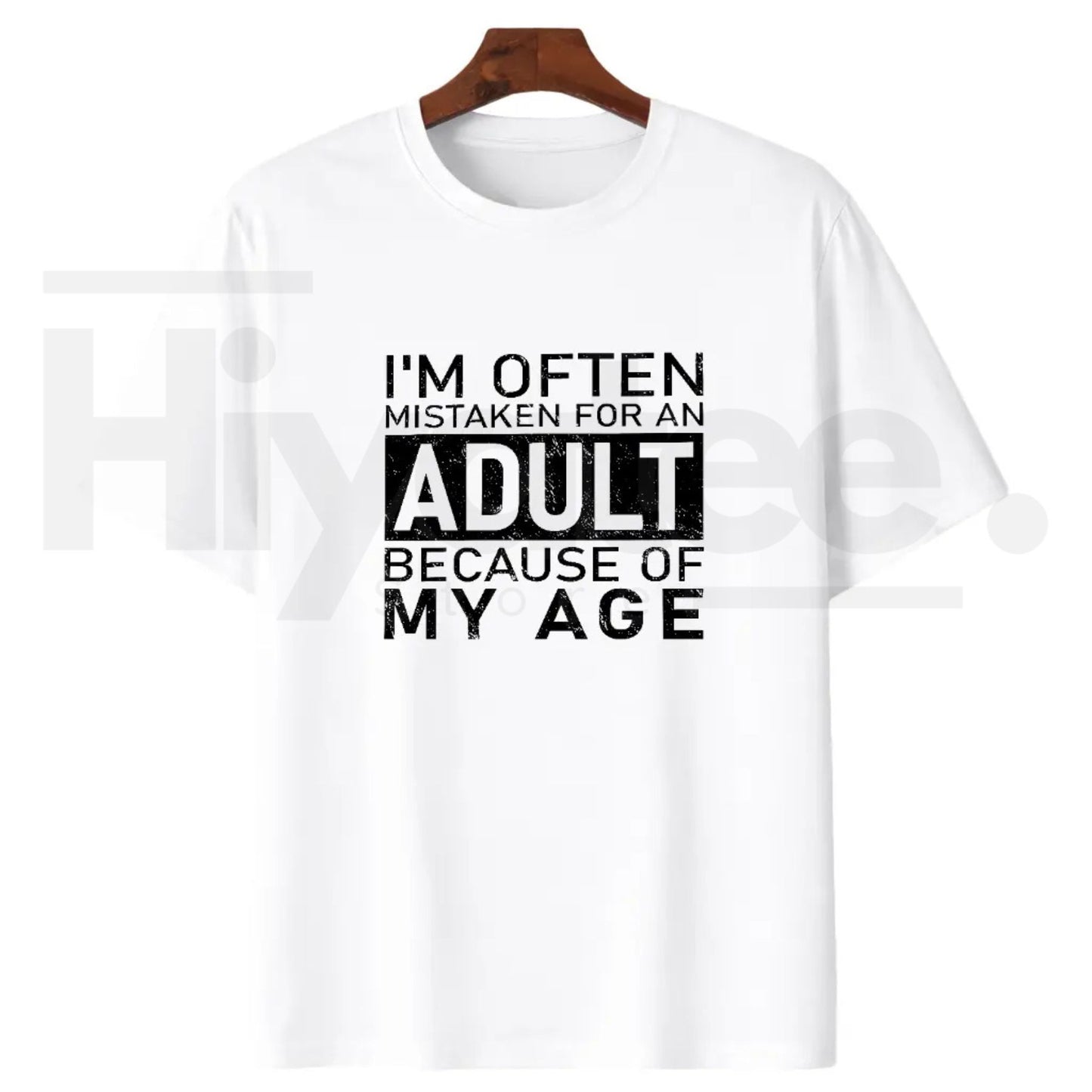 Often Mistaken For An Adult T-Shirt – Funny Age Novelty Graphic Tee
