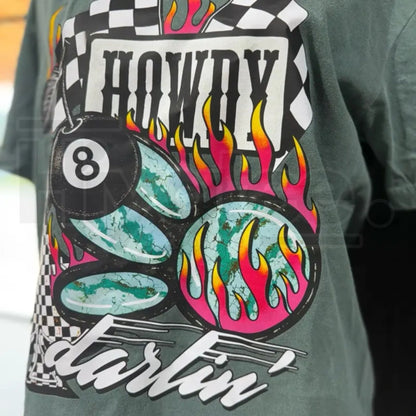 Comfort Colors® Howdy Darlin Shirt – Western Aesthetic Cowgirl Graphic Tee