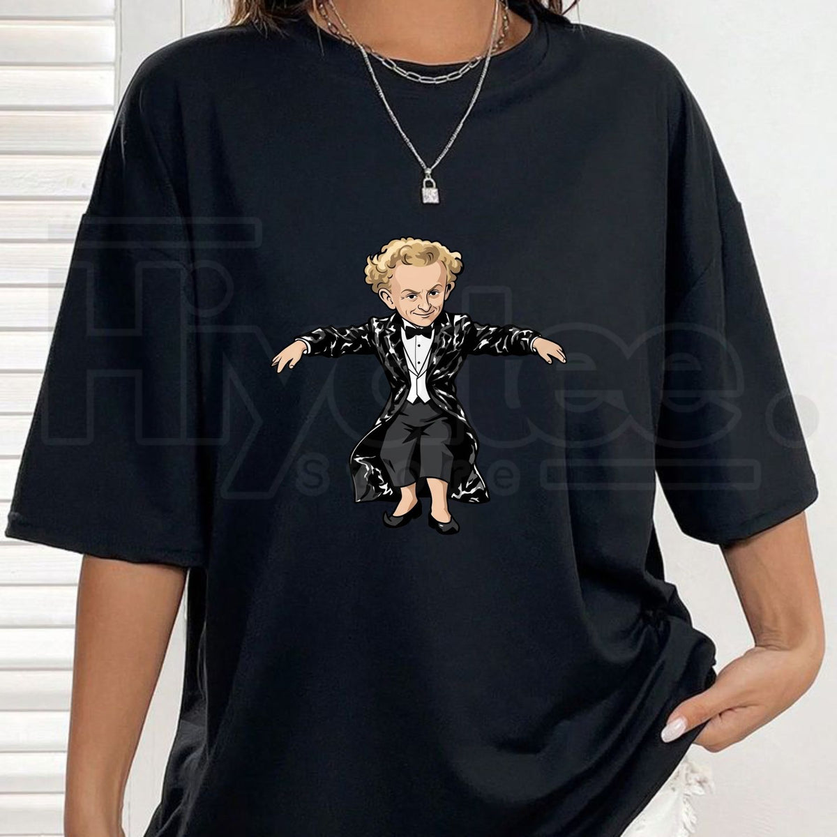 Tiptoeing In My Jordans T-Shirt – Funny Leprechaun Rumpelstiltskin Meme Graphic Tee