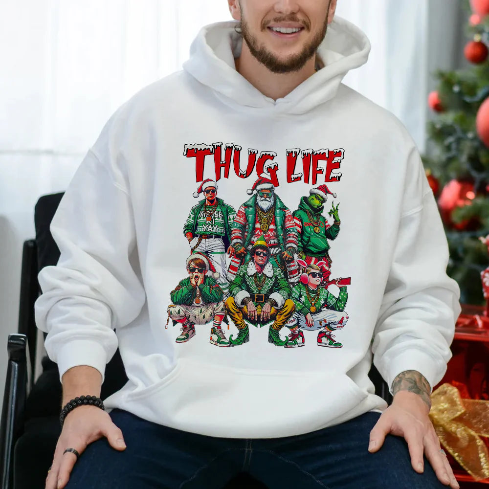 Thug Life Character Movie Christmas T-shirt, Sweatshirt, Hoodie