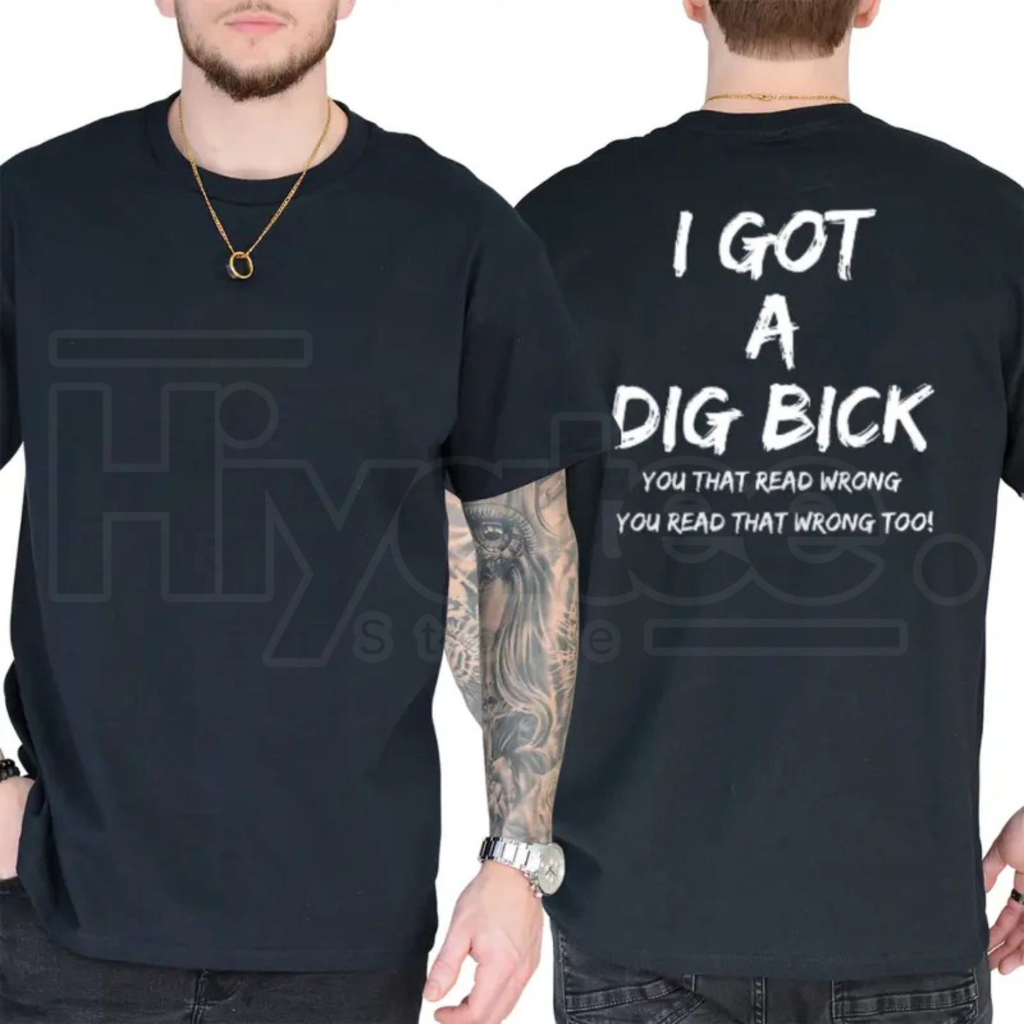 I Got A BD T-Shirt – Short Sleeve Printed Graphic Shirt