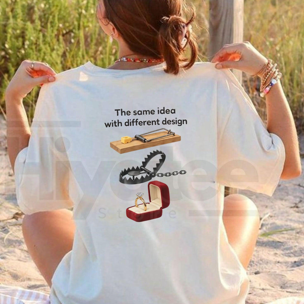 Same Idea Different Design T-Shirt – Funny Creative Humor Graphic Tee