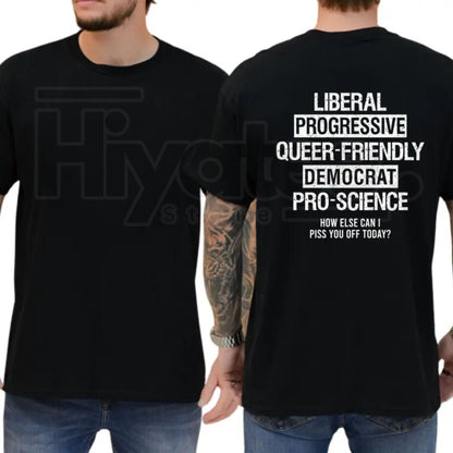 "Pro-Science & Queer Friendly" – Liberal Progressive Graphic Top