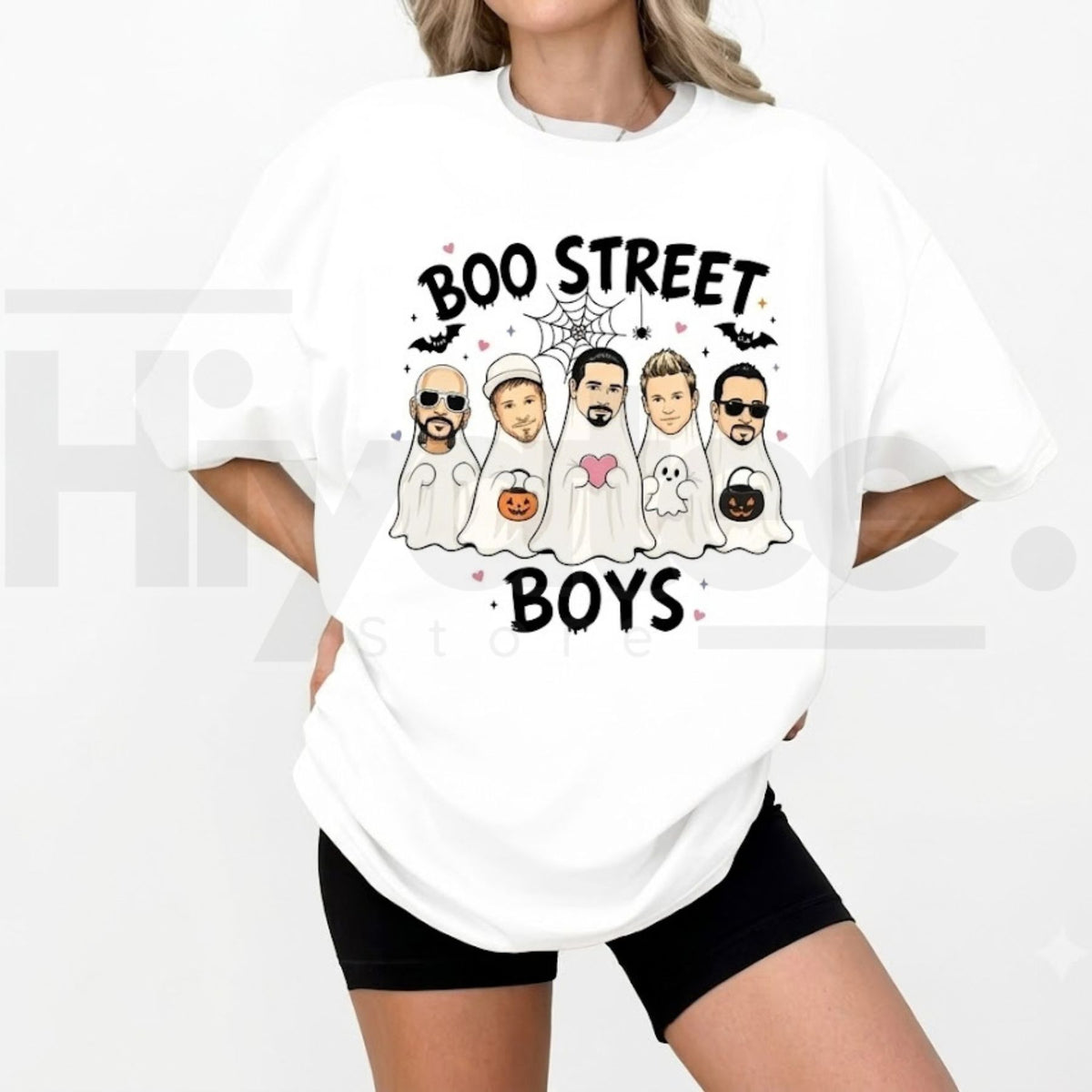 Boo Street Boys Halloween Shirt – 90s Boy Band Concert Tee