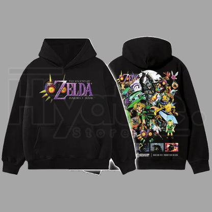 "Majora's Mask" – OceanDust4U Premium Oversized Zelda Legend Top