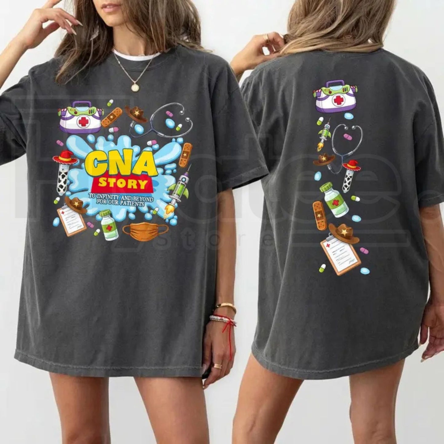 To Infinity And Beyond CNA Pediatric Nursing Assistant T-Shirt