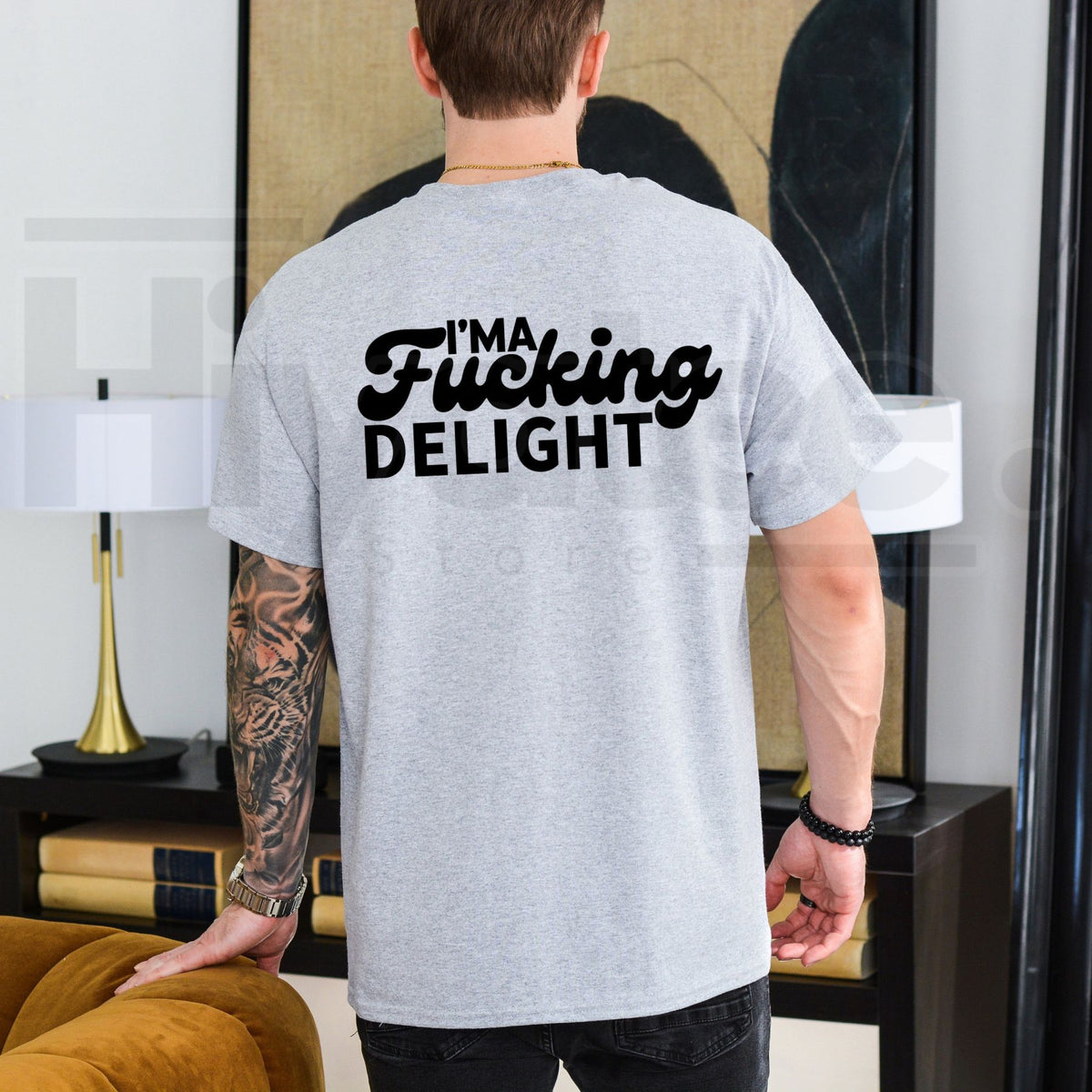 I'm Fucking Delight T-Shirt – Funny Sarcastic Quote Graphic Tee