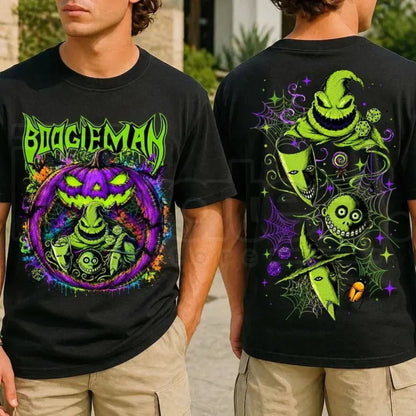 Welcome to Our Nightmare Halloween T-Shirt – Horror Friends & Scary Movie Graphic Tee, Halloween Couples Shirt