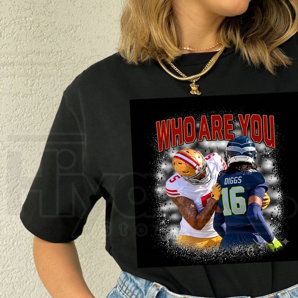 Mike Evans Meme T-Shirt – Who Are You San Francisco Football Graphic Tee