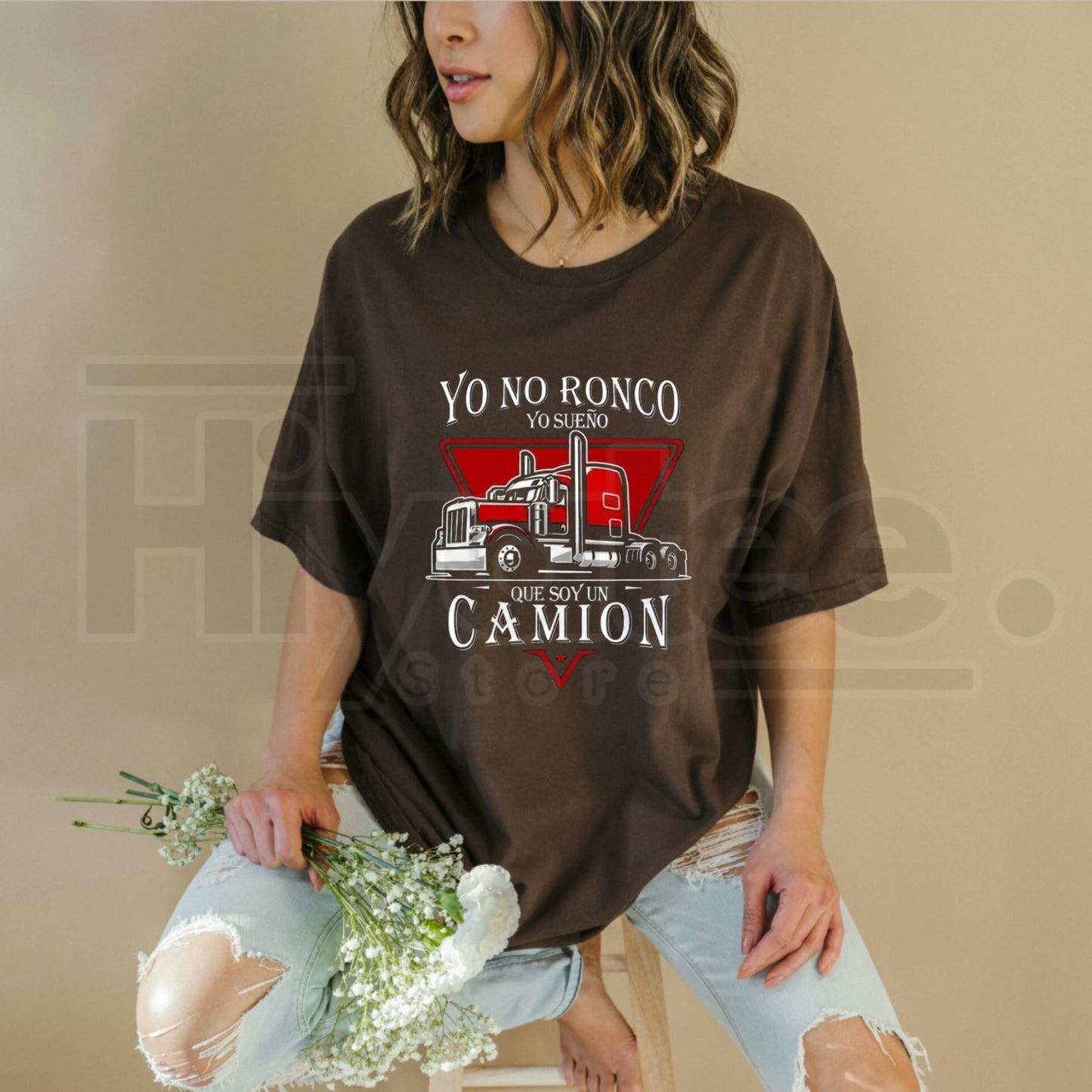 I Don't Snore I Dream of Being a Latin Dad Truck T-Shirt – Funny Sarcastic Summer Men’s Tee, Hilarious Graphic Menswear Gift