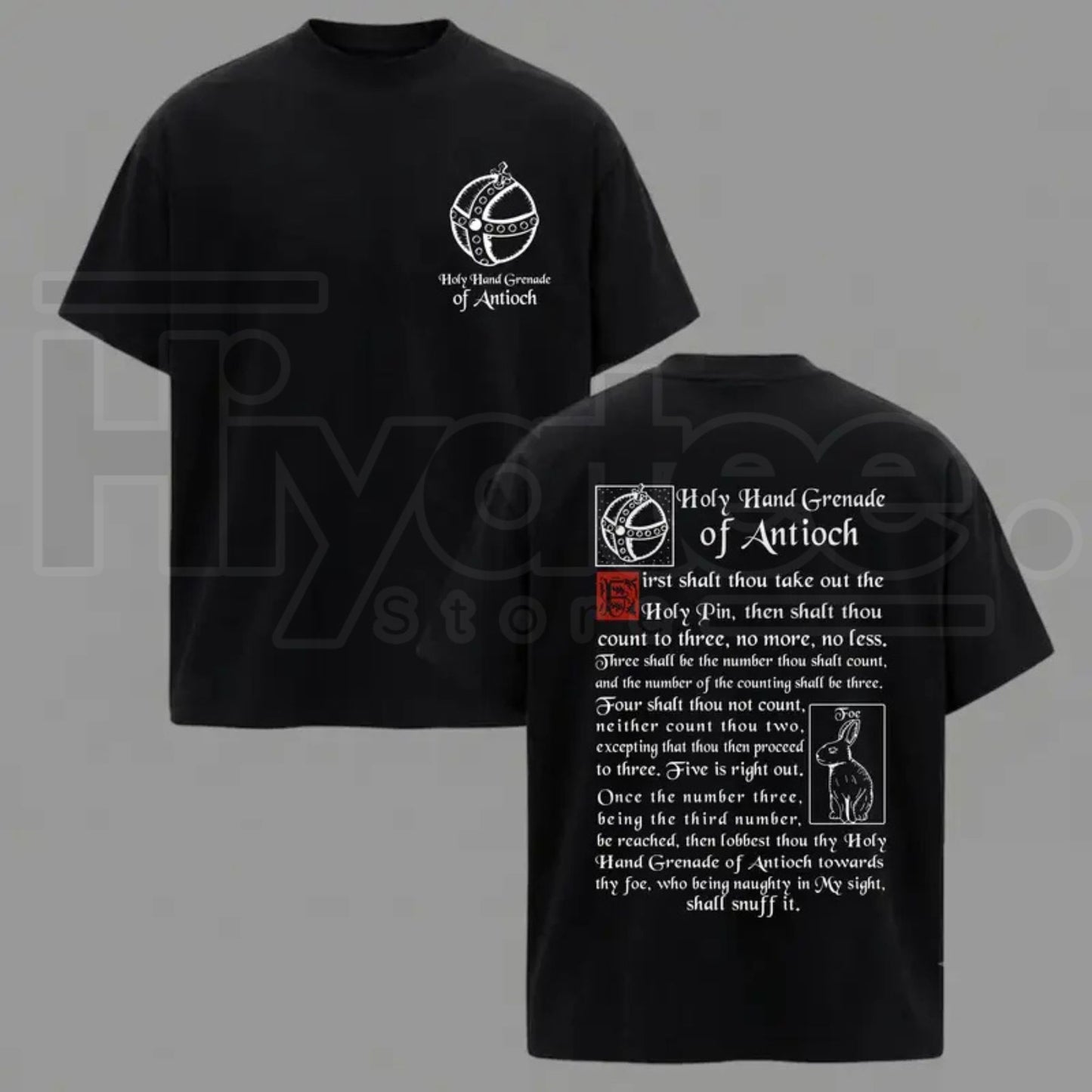The Holy Hand Grenade of Antioch T-Shirt – Funny 1975 Meme Graphic Tee