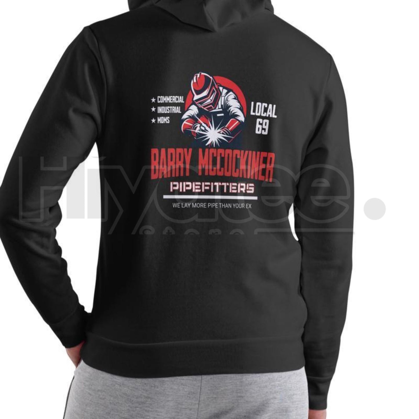 Barry McCockiner Pipefitters Local 69 Funny Hoodie