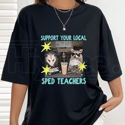 Support Your Local Speed Paras T-Shirt – Airborne Paratrooper Graphic Tee