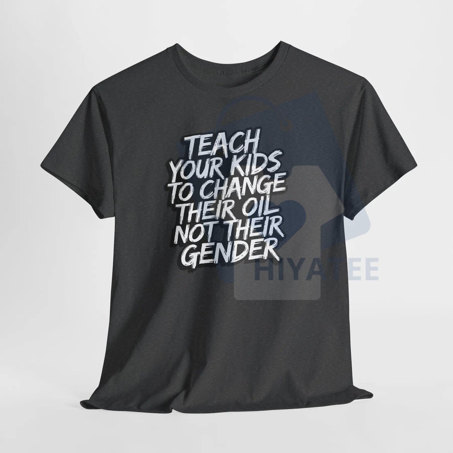 Funny Conservative Shirt – Teach Oil Not Gender Tee | Anti-Woke Humor