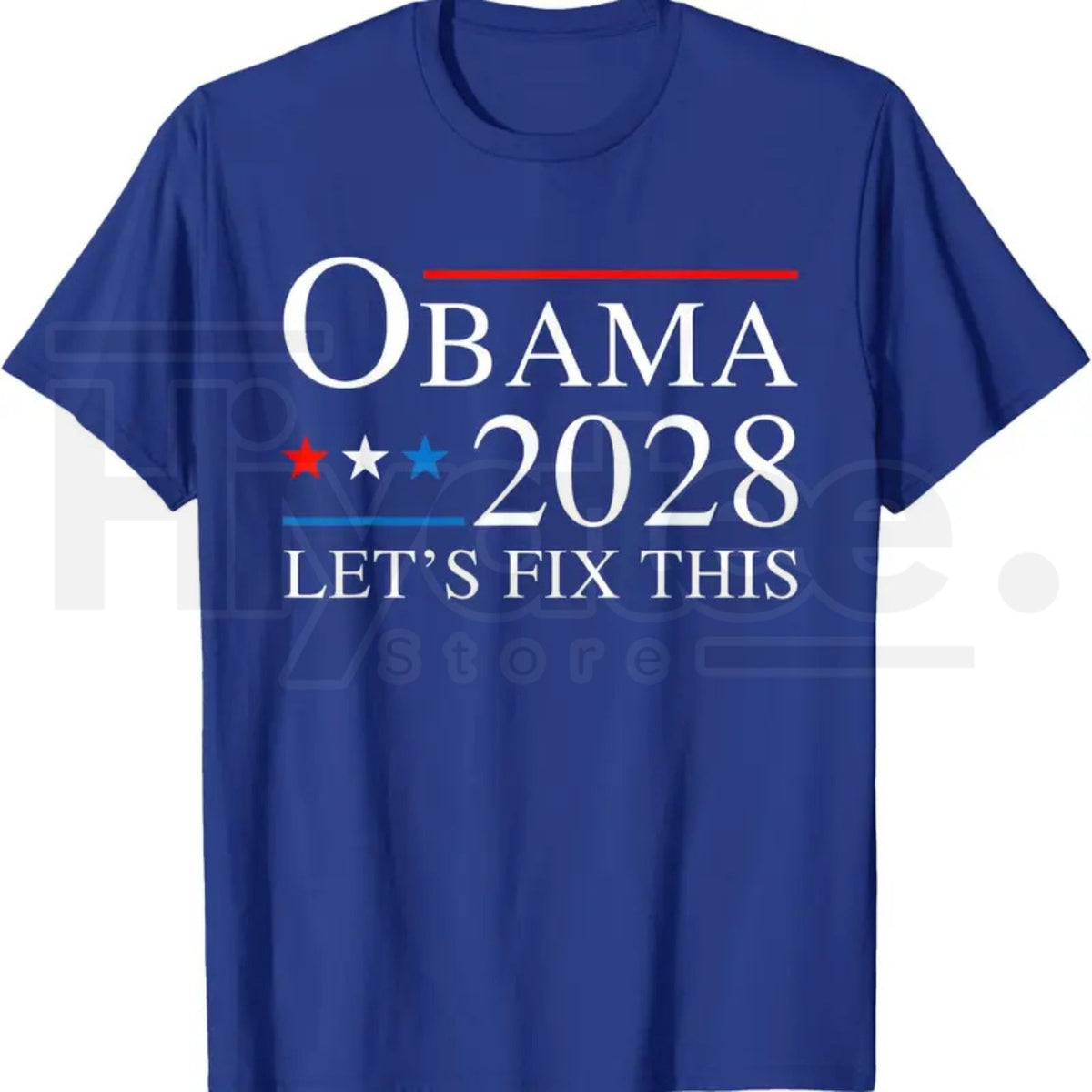 Obama 2028 3rd Term Let's Fix This T-Shirt – Political Graphic Tee