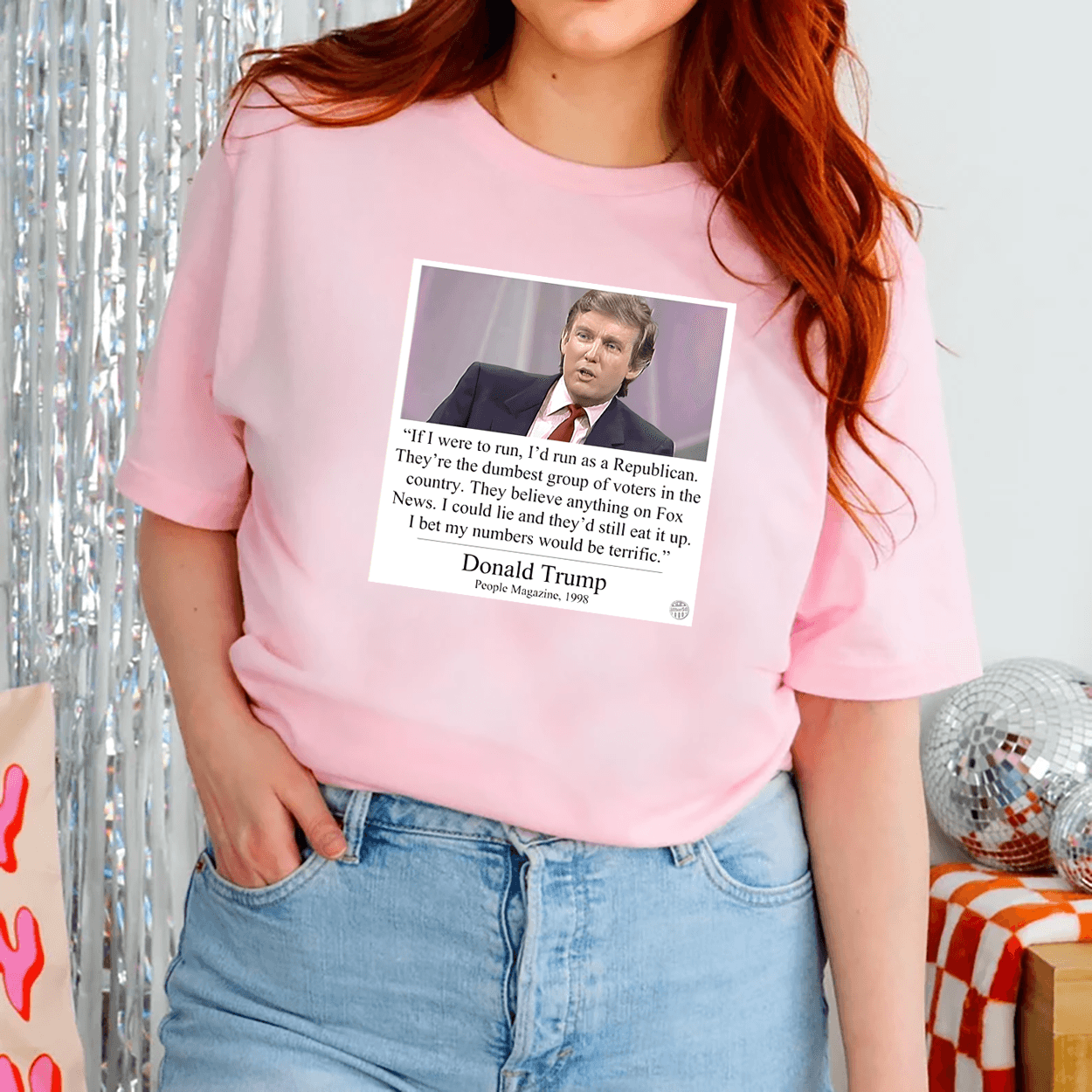 Donald Trump People Magazine Funny Quote Tee, Political Humor Shirt, President - Hiyatee