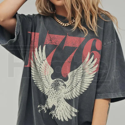 Retro 1776 Bald Eagle 250th Anniversary Shirt – American 4th of July USA Independence Day Tee