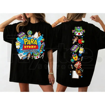 Para Story Paraprofessional T-Shirt – Teacher Aide Back to School Tee