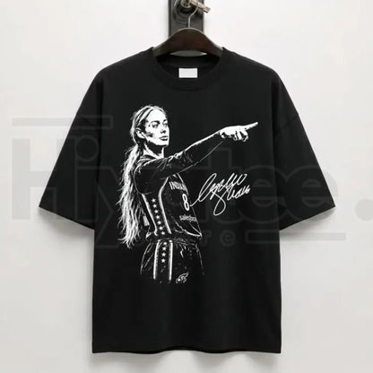 Graphic Sophie Cunningham Signature Basketball T-Shirt – High-Contrast Court Graphic Tee