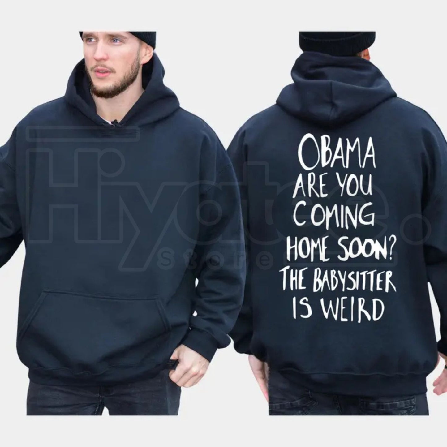 "Obama Are You Coming Home Soon" Meme Hoodie