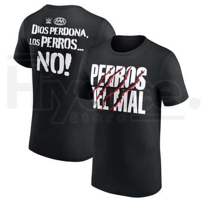 Los Perros del Mal AAA Faction T-Shirt – Lucha Libre Graphic Tee