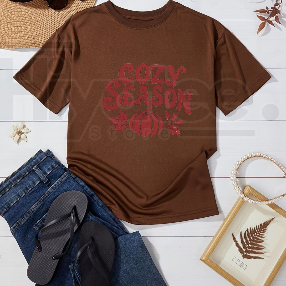 Fall Edition Surprise T-Shirt – Mystery Autumn Graphic Tee
