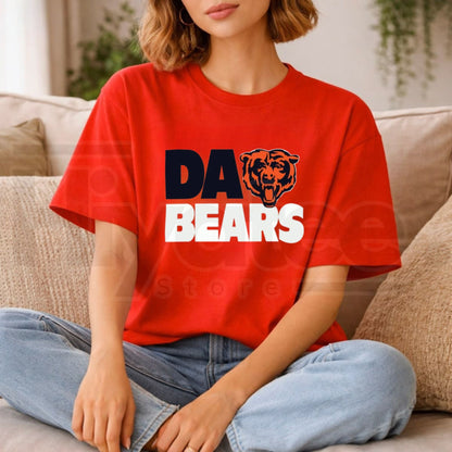 Chicago Football Hometown T-Shirt – Da Bears Graphic Tee